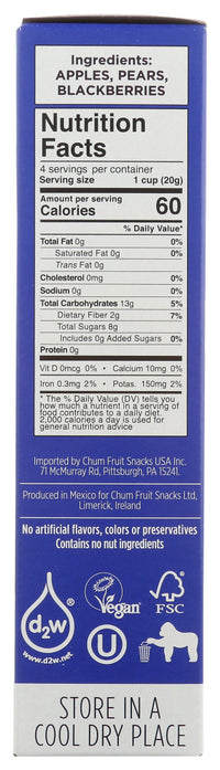 Chum: Bites Fruit Berry 4Pk, 2.83 Oz