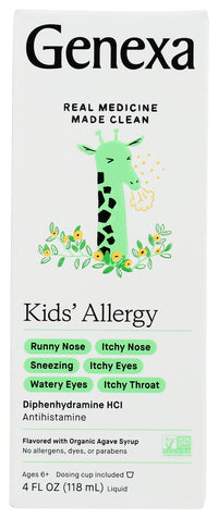 Genexa: Kids Allergy, 4 Fo