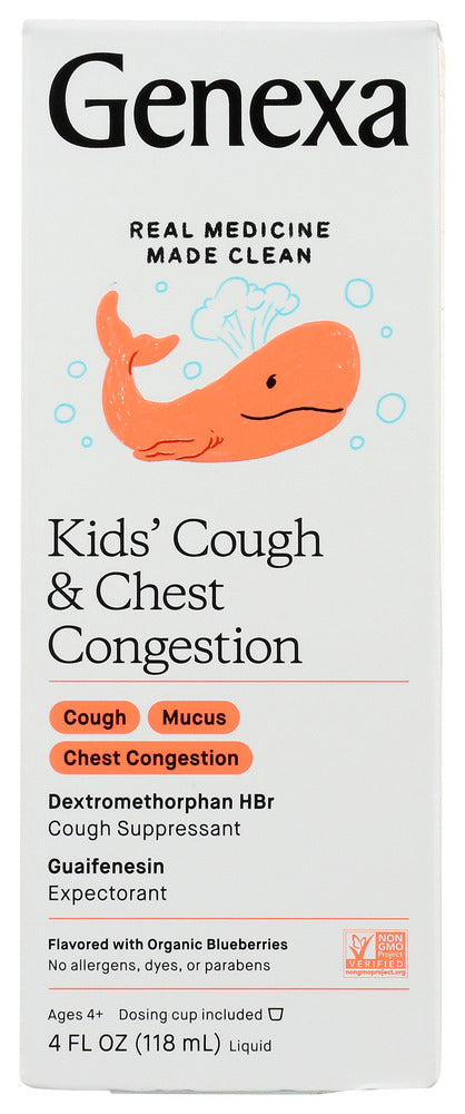 Genexa: Kids Cough & Chest Congestion, 4 Fo