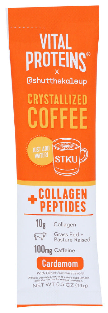 Vital Proteins: Collagen Coffee Pkt Carda, 14 Gm