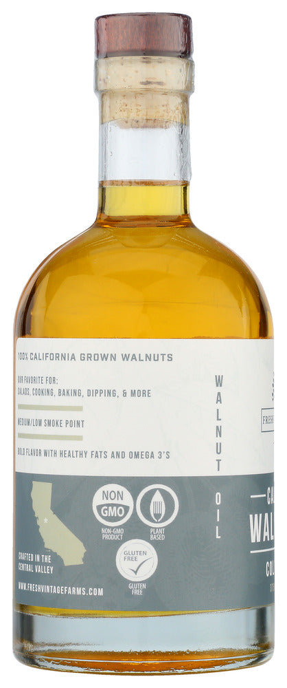 Fresh Vintage Farms: Pure Cold Pressed Walnut Oil, 375 Ml