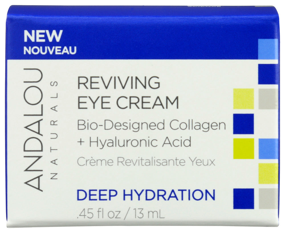 Andalou Naturals: Deep Hydration Reviving Eye Cream, 0.45 Oz