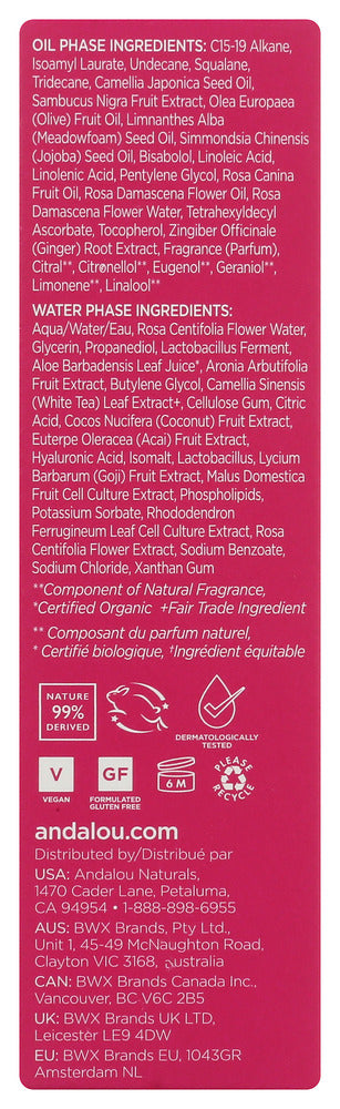 Andalou Naturals: Fresh Dewy 2In1 Serum, 1 Fo