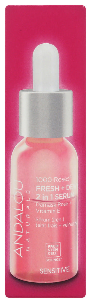 Andalou Naturals: Fresh Dewy 2In1 Serum, 1 Fo