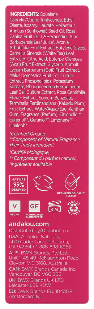 Andalou Naturals: 1000 Roses Soothing Squalane Oil, 1 Fo