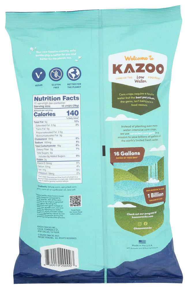 Kazoo: Restaurant Style Tortilla Chips, 11 Oz