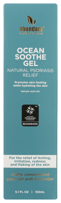 Abundant Natural Health: Ocean Soothe Psoriasis Gel, 5.1 Fo