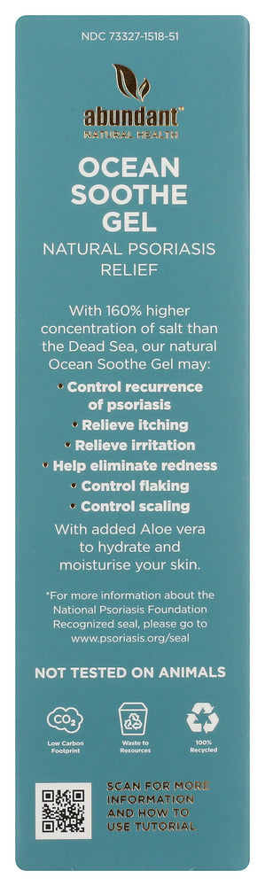 Abundant Natural Health: Ocean Soothe Psoriasis Gel, 5.1 Fo