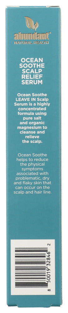 Abundant Natural Health: Ocean Soothe Scalp Relief Serum, 1.7 Fo