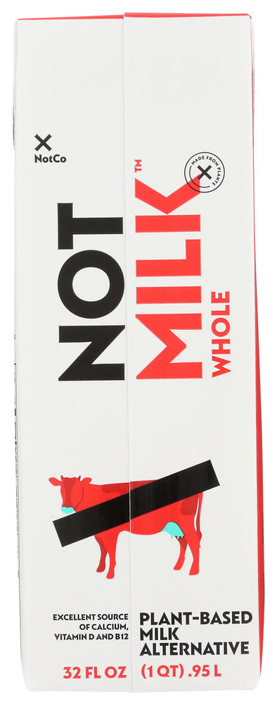 Notmilk: Whole Plant Based Milk, 32 Oz