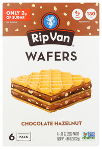 Rip Van: Chocolate Hazelnut Wafers, 4.68 Oz