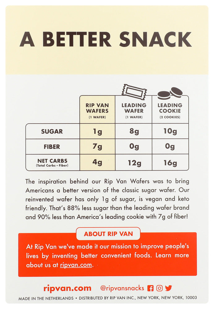 Rip Van Wafel: Vanilla Wafer Cookies, 4.68 Oz