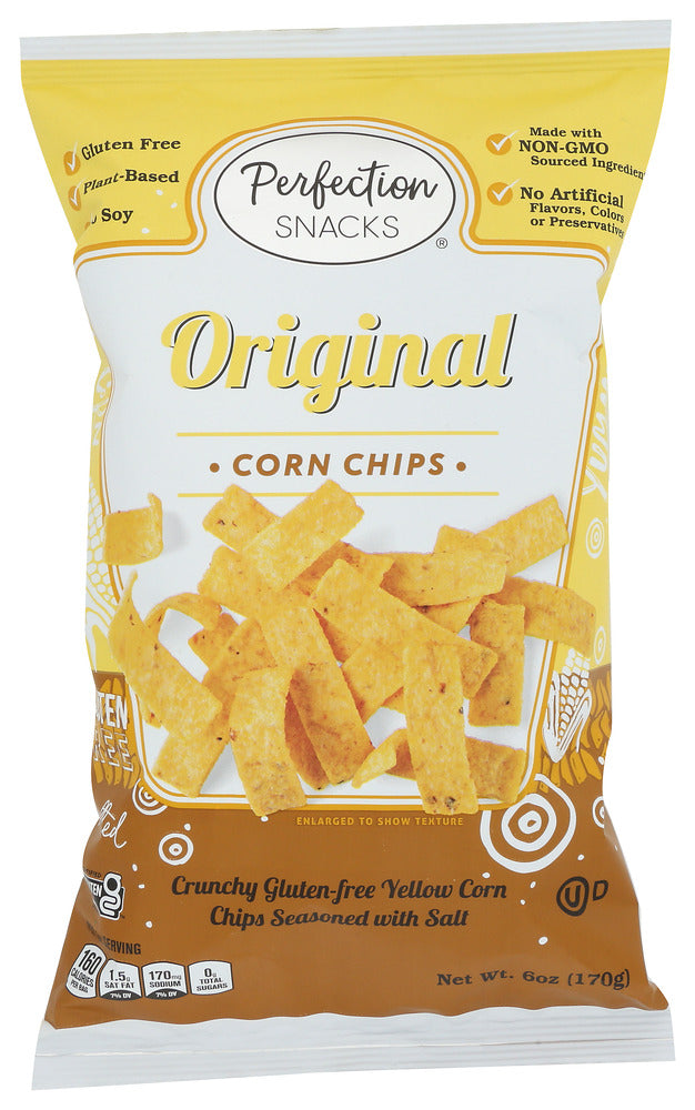 Perfection Snacks: Original Corn Chips, 6 Oz