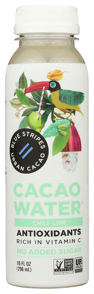 Blue Stripes: Water Cacao Chili Lime, 10 Fo