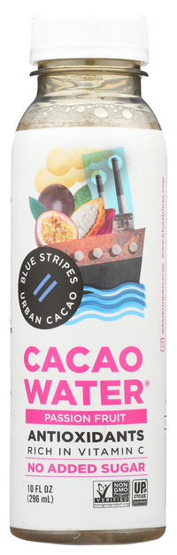 Blue Stripes: Water Cacao Passion Fruit, 10 Fo