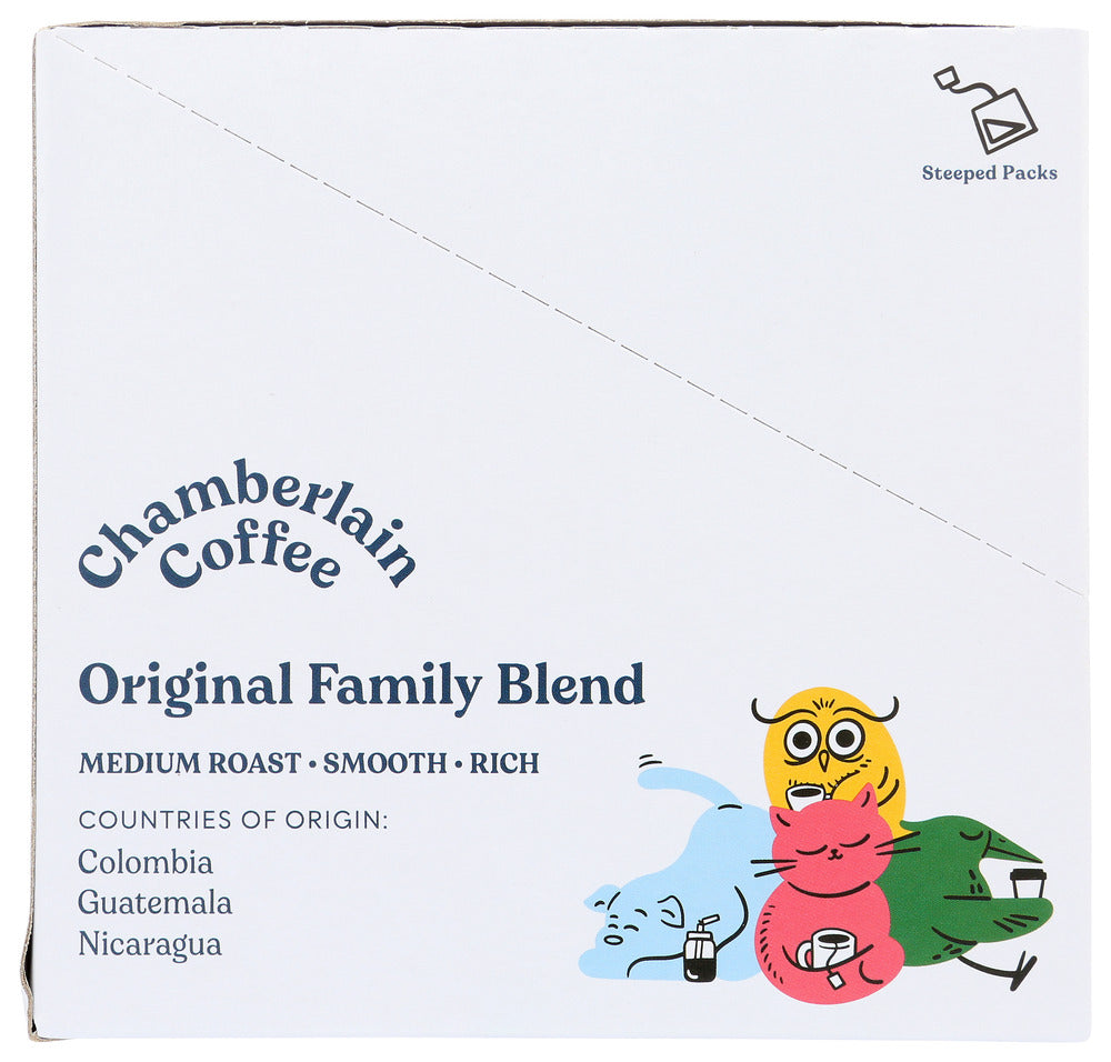 Chamberlain Coffee: Original Family Blend 10Pk, 5 Oz