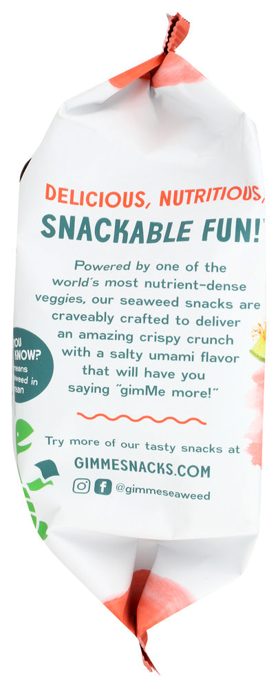 Gimme: Chili Lime Seaweed Snacks, 0.35 Oz