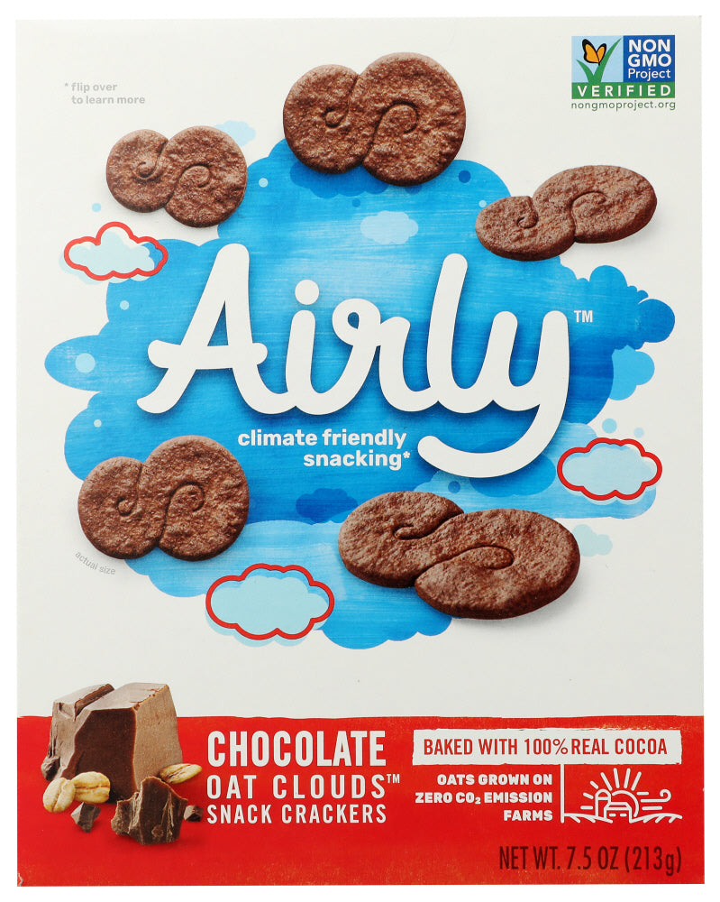 Airly: Crackers Chocolate Oats, 7.5 Oz