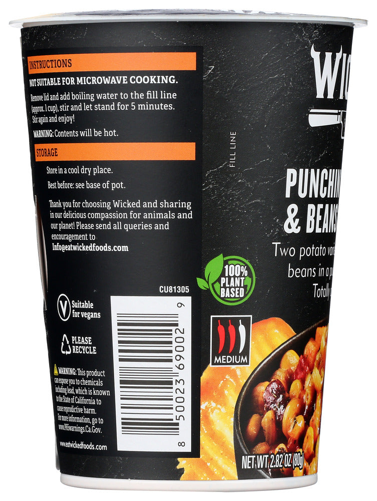 Wicked: Entree Pot Bns Chili Mac, 2.82 Oz