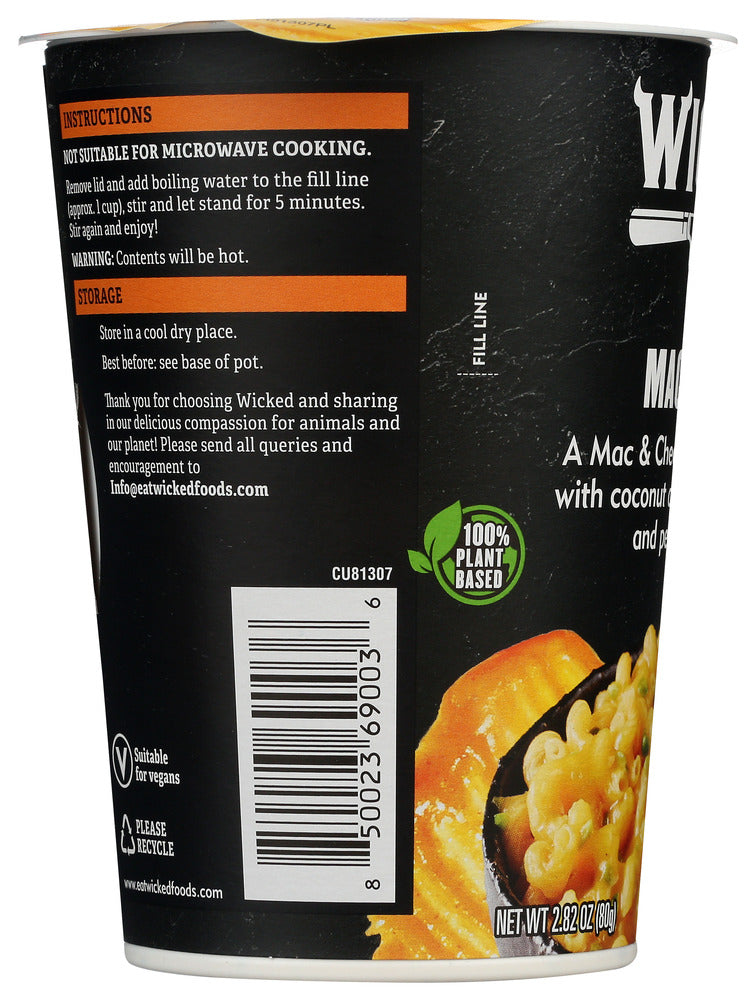 Wicked Kitchen: Mac And Peas Entree, 2.82 Oz