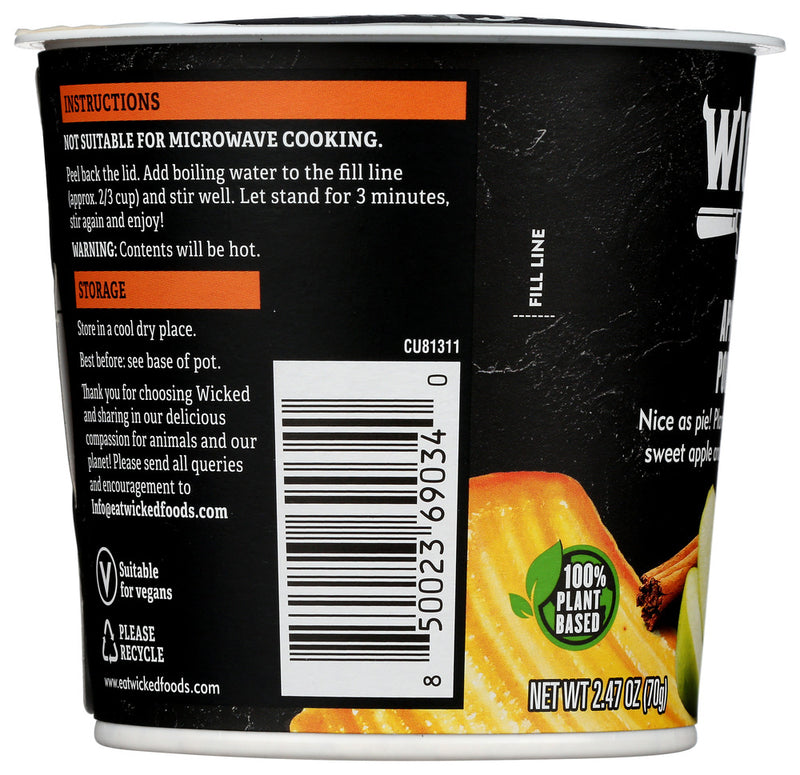 Wicked: Apple Pie Porridge, 2.47 Oz