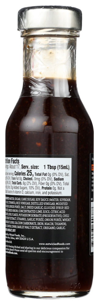 Wicked: Sauce Teriyaki Sticky, 8.4 Oz