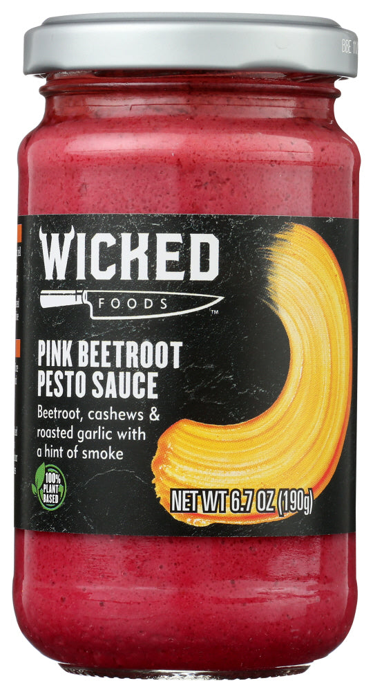 Wicked: Sauce Pesto Pink Beetroot, 6.7 Oz