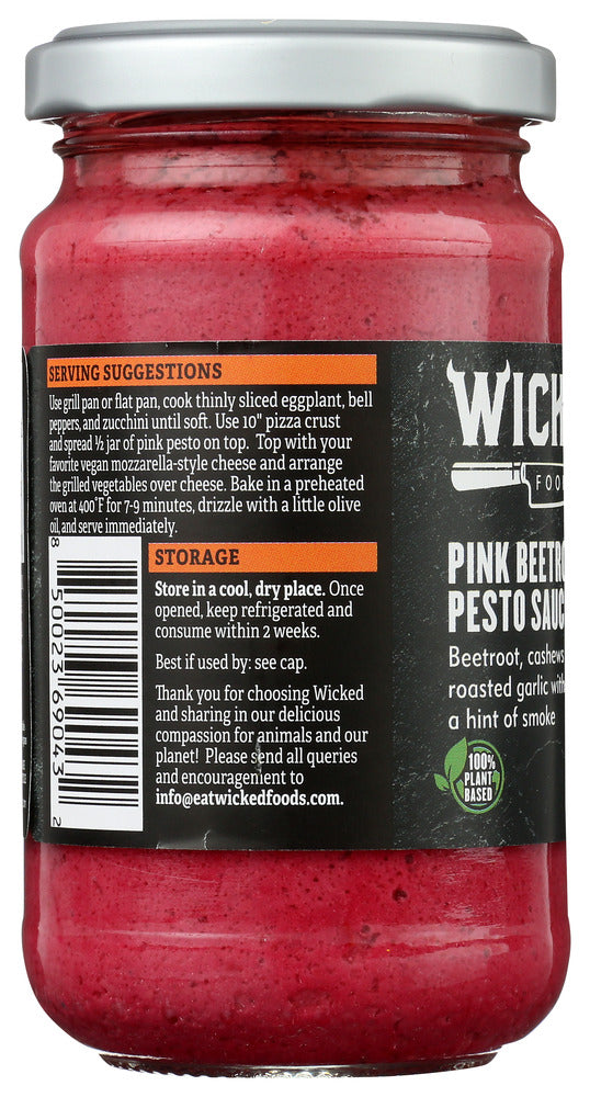 Wicked: Sauce Pesto Pink Beetroot, 6.7 Oz