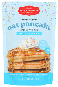 Miss Jones Baking Co: Confetti Pop Oat Pancake Mix, 13.99 Oz