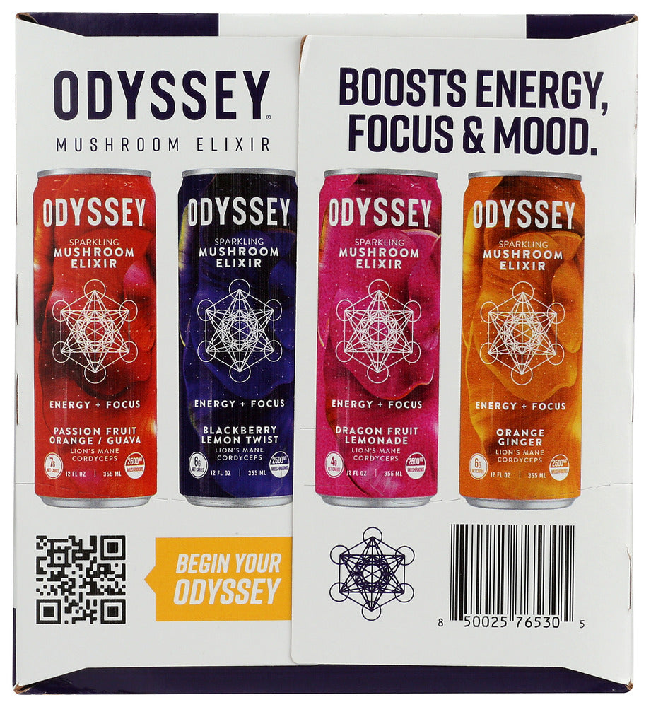 Odyssey Elixir: Bev Sprkl 4Var Pk 12Ct, 144 Fo