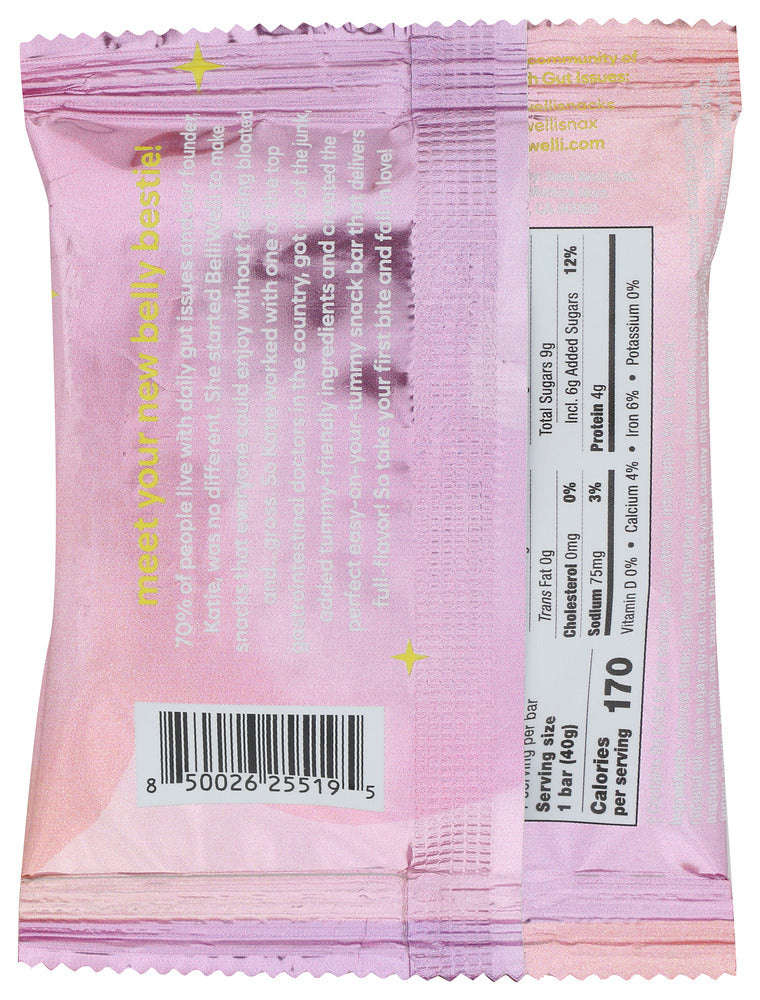 Belliwelli: Snackbar Strwbrry Shrtcak, 1.41 Oz