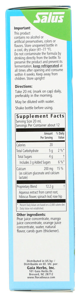 Salus: Calcium Liquid Herbal And Mineral Supplement, 8.5 Fo