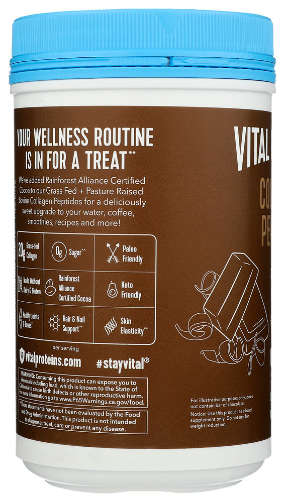 Vital Proteins: Collagen Pwdr Chocolate, 13.5 Oz