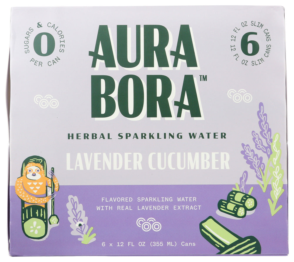 Aura Bora: Water Sprkl Lavndr Ccmbr, 72 Fo