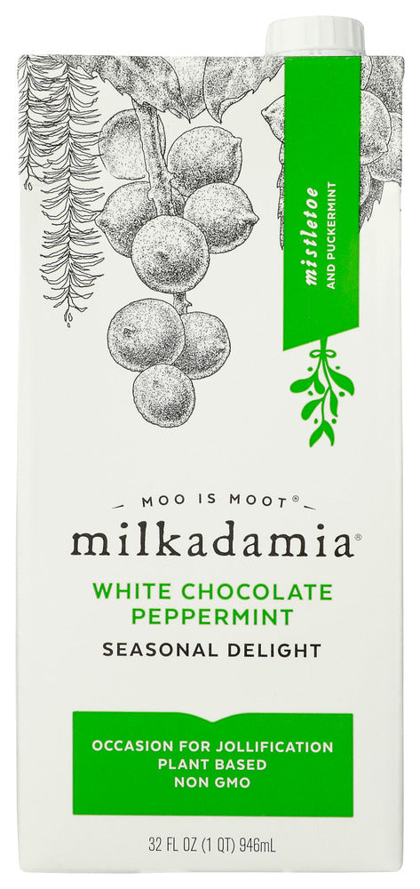 Milkadamia: White Chocolate Peppermint, 32 Fo