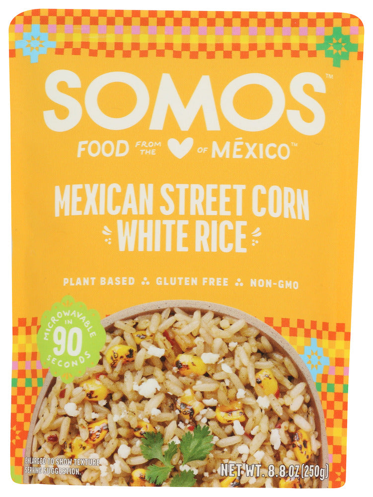 Somos: Mexican Street Corn White Rice, 8.8 Oz