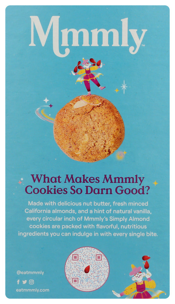 Mmmly: Simply Almond Soft Cookies, 5.5 Oz