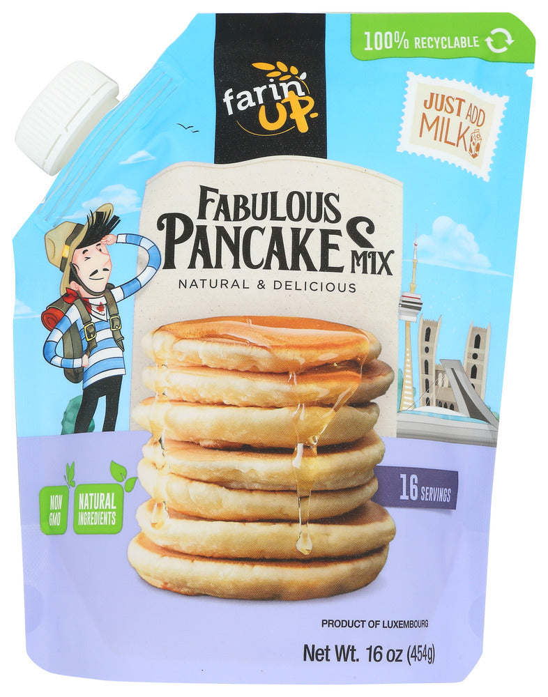 Farinup: Fabulous Pancake Mix, 16 Oz