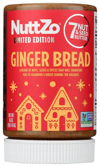 Nuttzo: Gingerbread Mixed Nut Butter, 16 Oz