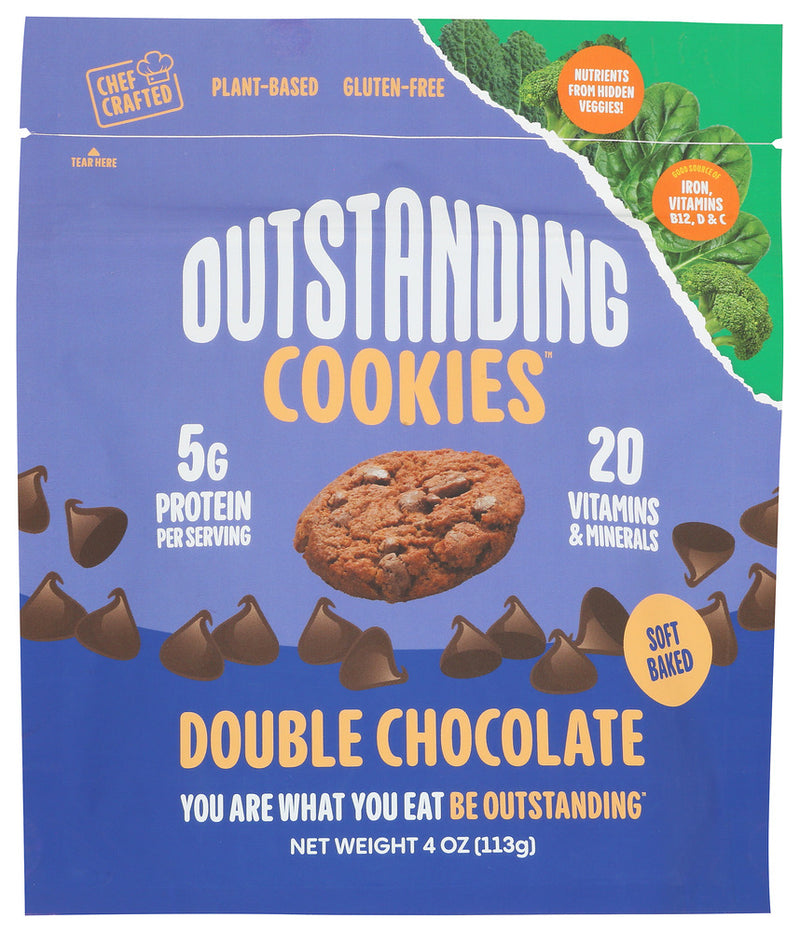 Outstanding: Cookies Double Chocolate, 4Oz