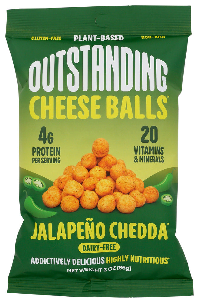 Outstanding: Jalapeno Chedda Cheese Balls, 3 Oz