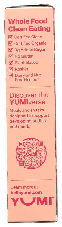 Yumi: Strawberry And Rhubarb Organic Bar, 3.7 Oz