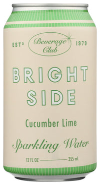 Bright Side Beverage Club: Sprk Wtr Cucumber Lime6pk, 72 Fo