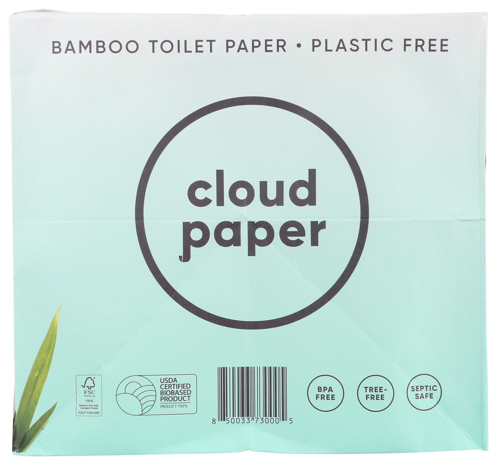 Cloud Paper: Toilet Paper Bamboo 3Ply, 12 Pk