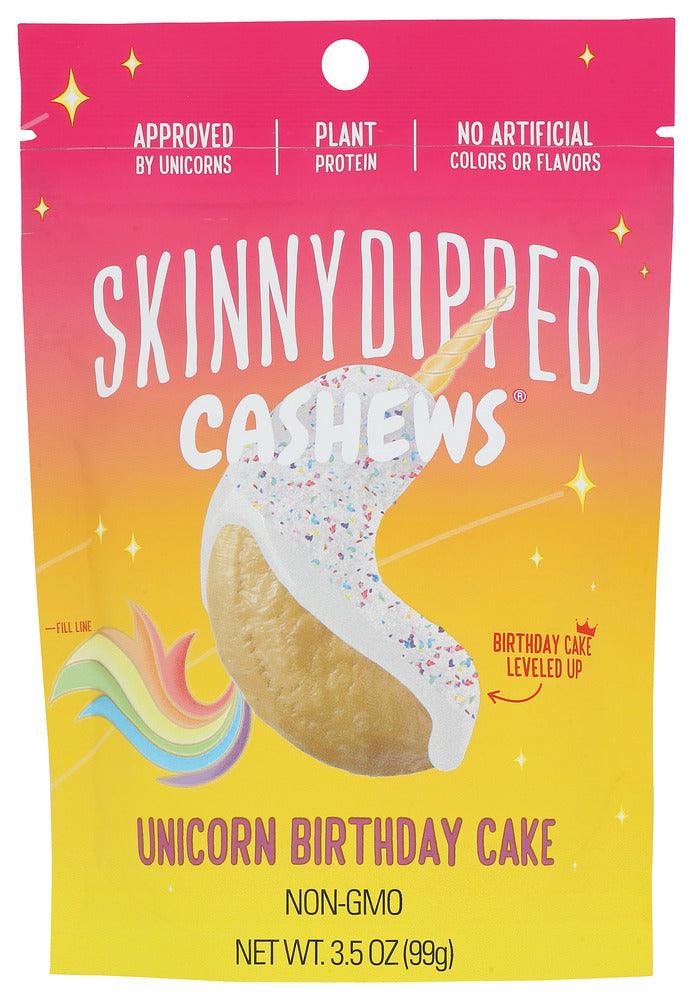 Skinnydipped: Unicorn Birthday Cake Cashews, 3.5 Oz