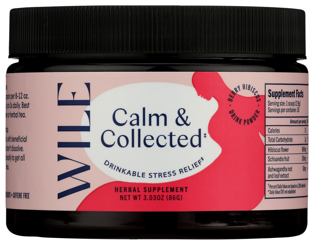 Wile: Calm And Collected Drink Mix, 3.03 Oz