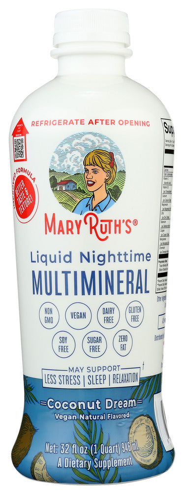 Maryruths: Liquid Nighttime Multimineral, 32 Fo