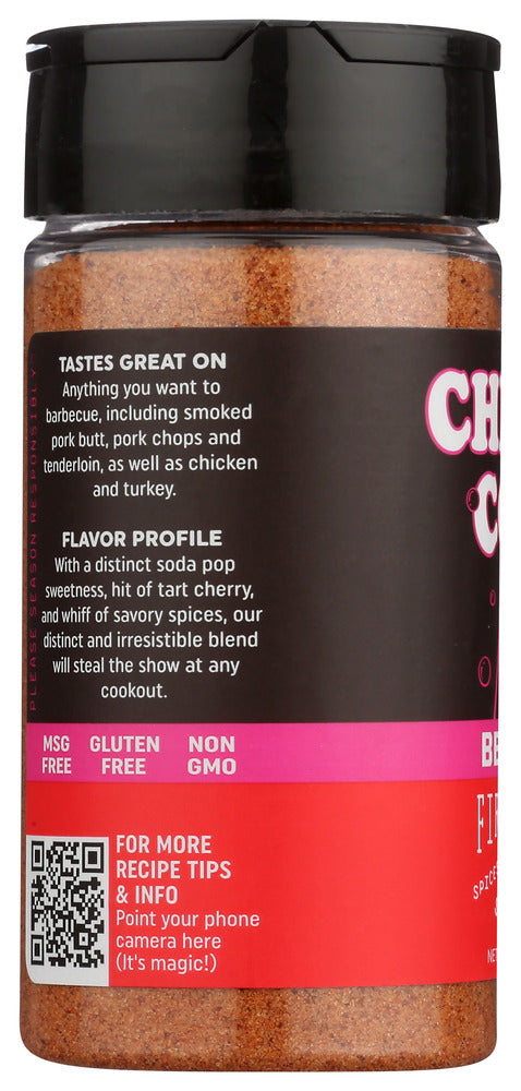 Fire And Smoke: Rub Cherry Cola Bbq, 5 Oz