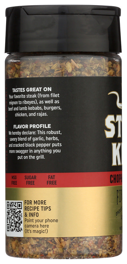 Fire And Smoke: Rub Steak King, 5 Oz