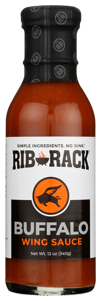 Rib Rack: Sauce Rib Buffalo Wing, 12 Oz